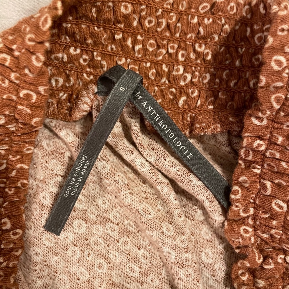 Women's Brown Patterned Shirt - Picture 2 of 3